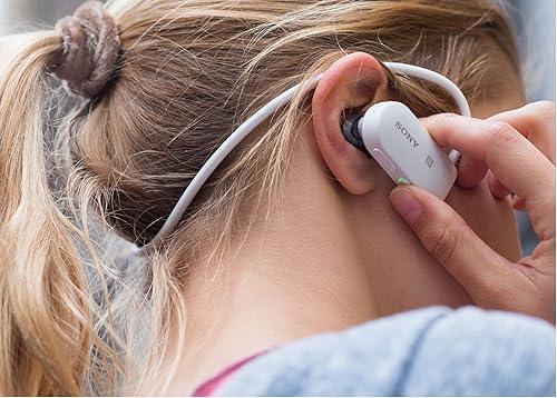 Miniatura 5 de Sony Auriculares deportivos inalámbricos con reproductor de música, GPSHR, seguimiento de fitness, SSEBTR1W