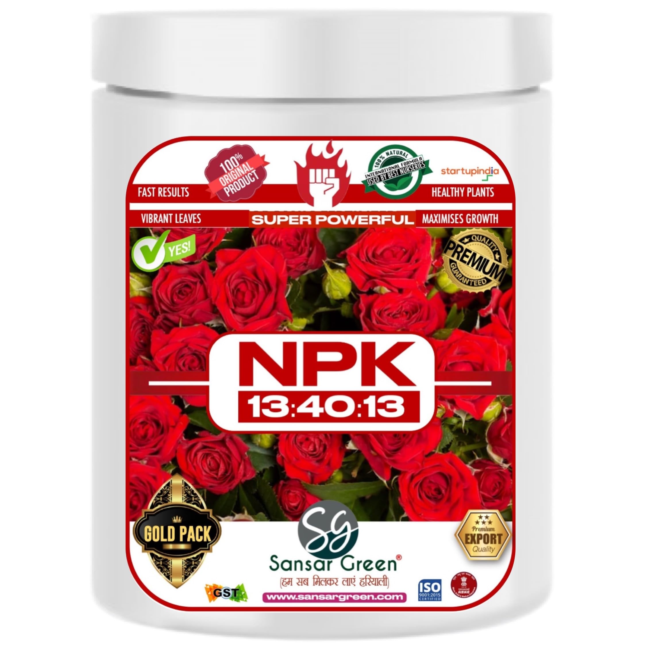 Sansar Green® NPK 13:40:13 for Plants (200 gm)