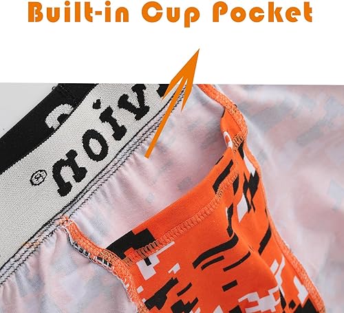 Miniatura 3 de Davion Calzoncillos juveniles para niños, copa de béisbol, ropa interior con copa atlética suave para béisbol, fútbol, lacrosse