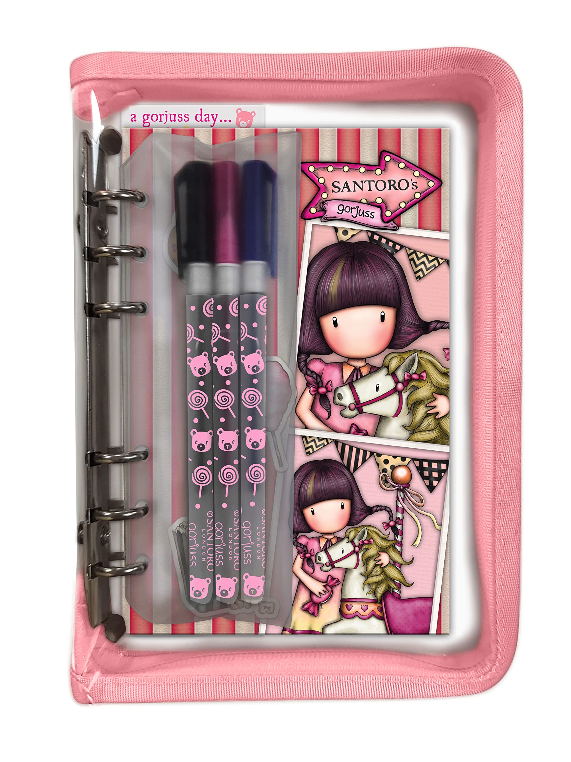 SANTORO Gorjuss - Organiser with Stationery Set - Carousel