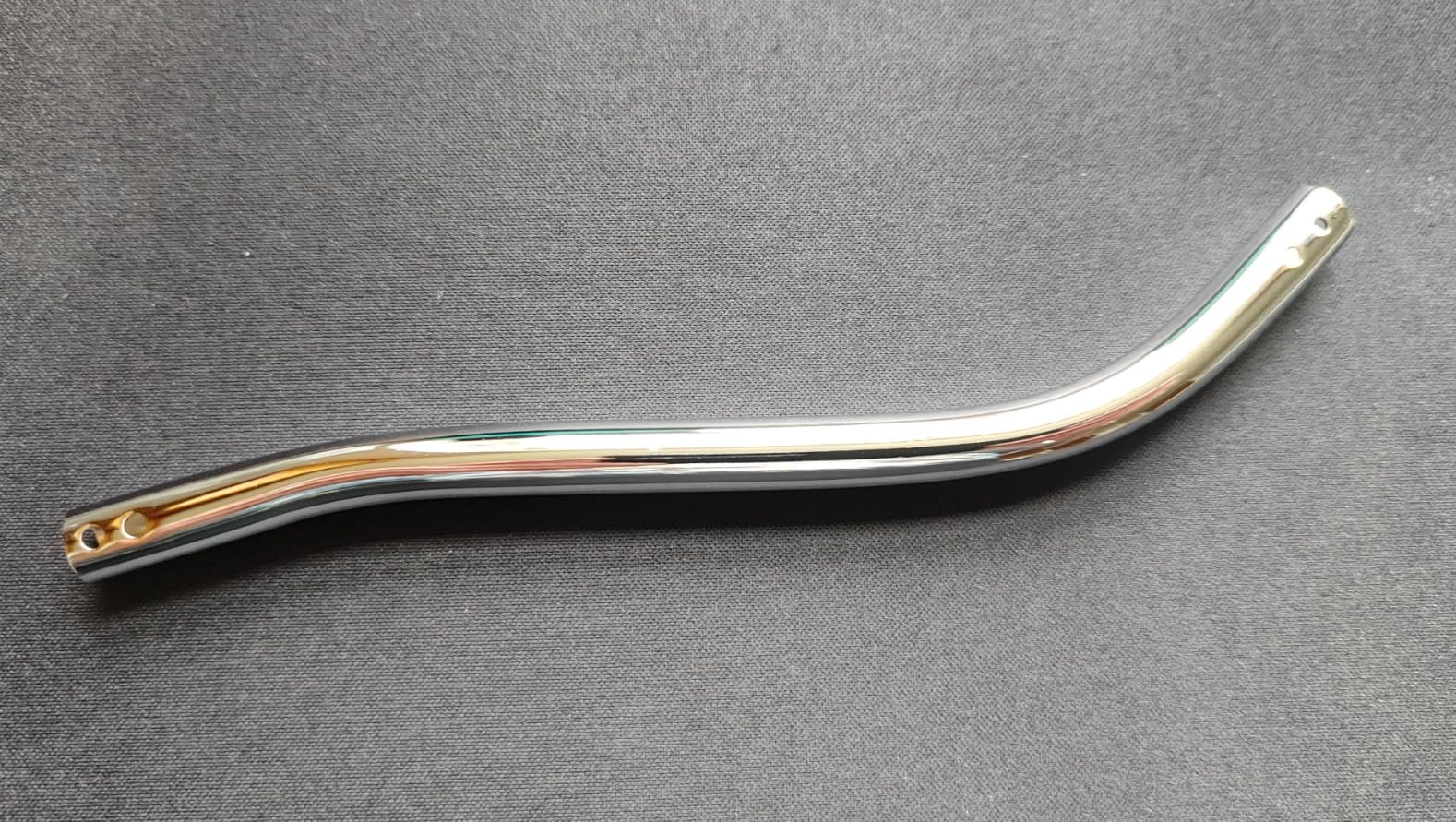 Tonarmrohr für Technics SL1200 / SL1210 Silberrohr S-Bend