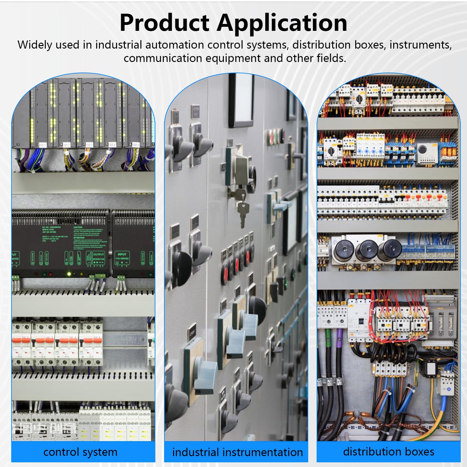 Fuente de alimentación para carriles, 24 V, 240 W, DIN rieles, fuente de alimentación conmutada, entrada 100-240 V CA, 2,8 A, salida CC 24 V 10 A, varias funciones de protección, ampliamente utilizado