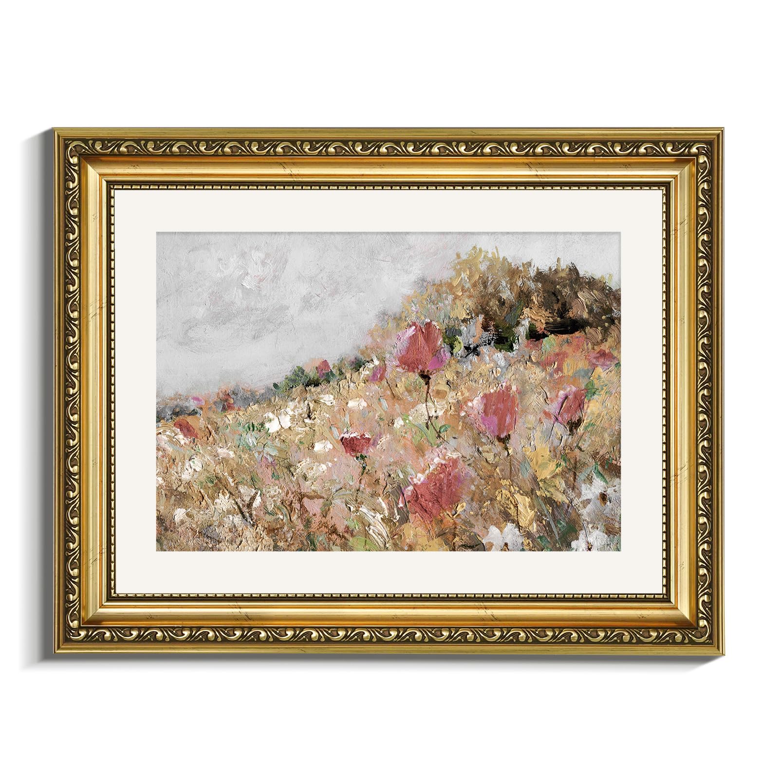 VIYYIEA Gold Framed Wall Art Canvas Print Home Decor Vintage Swan Decoration Grace Swan Art Painting Pictures Rustic Bathroom Wall Decor Animal Farmhouse Artwork for Living Room Bedroom Office 11x14in — view 88