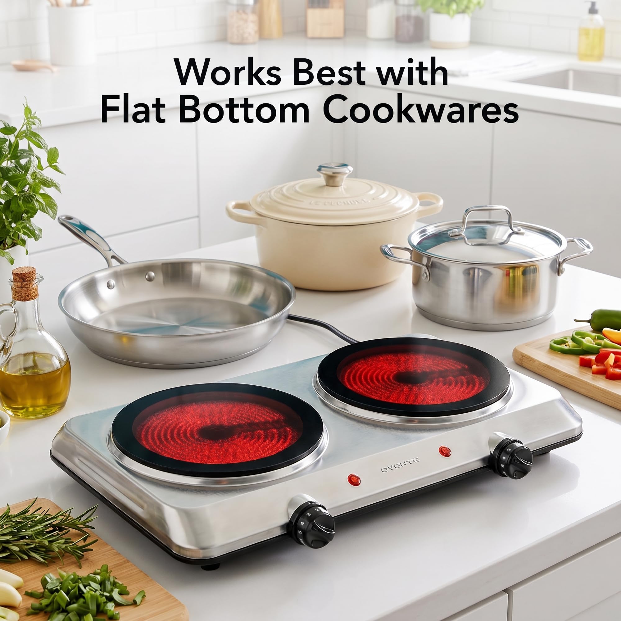 OVENTE Bgi202S Ceramic Cooktop - Portable Infrared Burner -6
