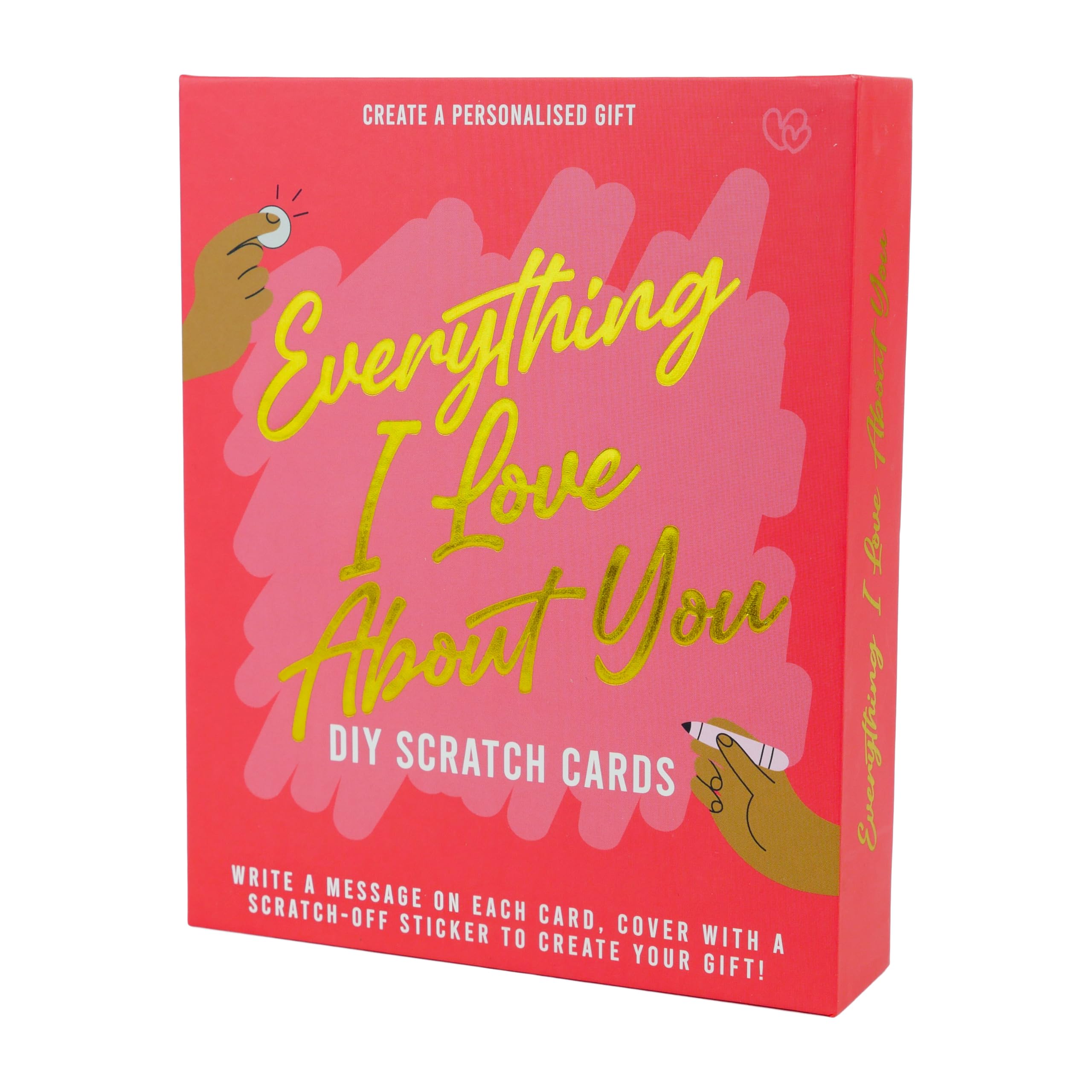 Gift Republic Everything I Love About You - Diy Scratch Cards