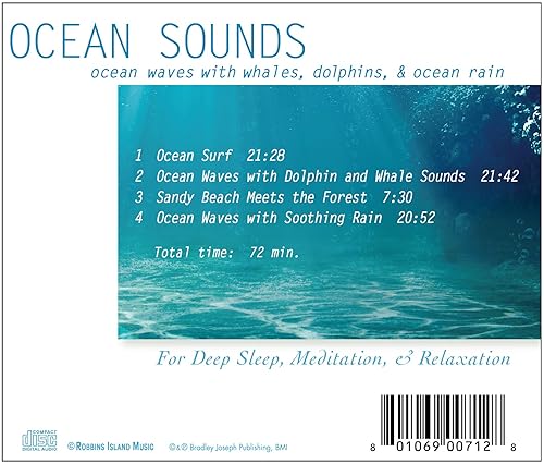Miniatura 3 de Ocean Sounds Ocean Waves with Whales, Dolphins, & Ocean Rain Nature Sounds, Deep Sleep Music, Meditation, Relaxation Sounds of the Sea