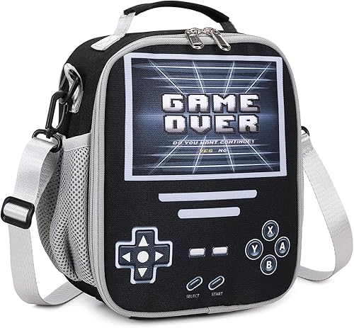 Lonchera con aislamiento térmico para niños y niñas, reutilizable, luminosa, para niños y niñas, hielera para niños, adolescentes, picnic, escuela,