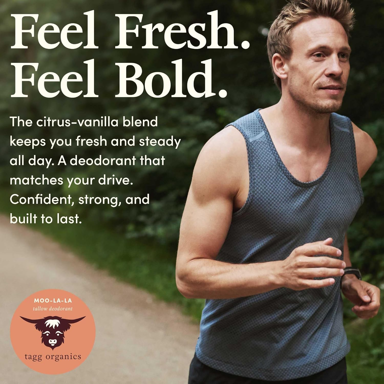 Purely Organic Deodorant from Grass-Fed Tallow and Natural Odor Neutralizers – Pure Essential Oils and Vitamin K For Skin Health and Nourishment – Scent Moo-La-La - Image 4