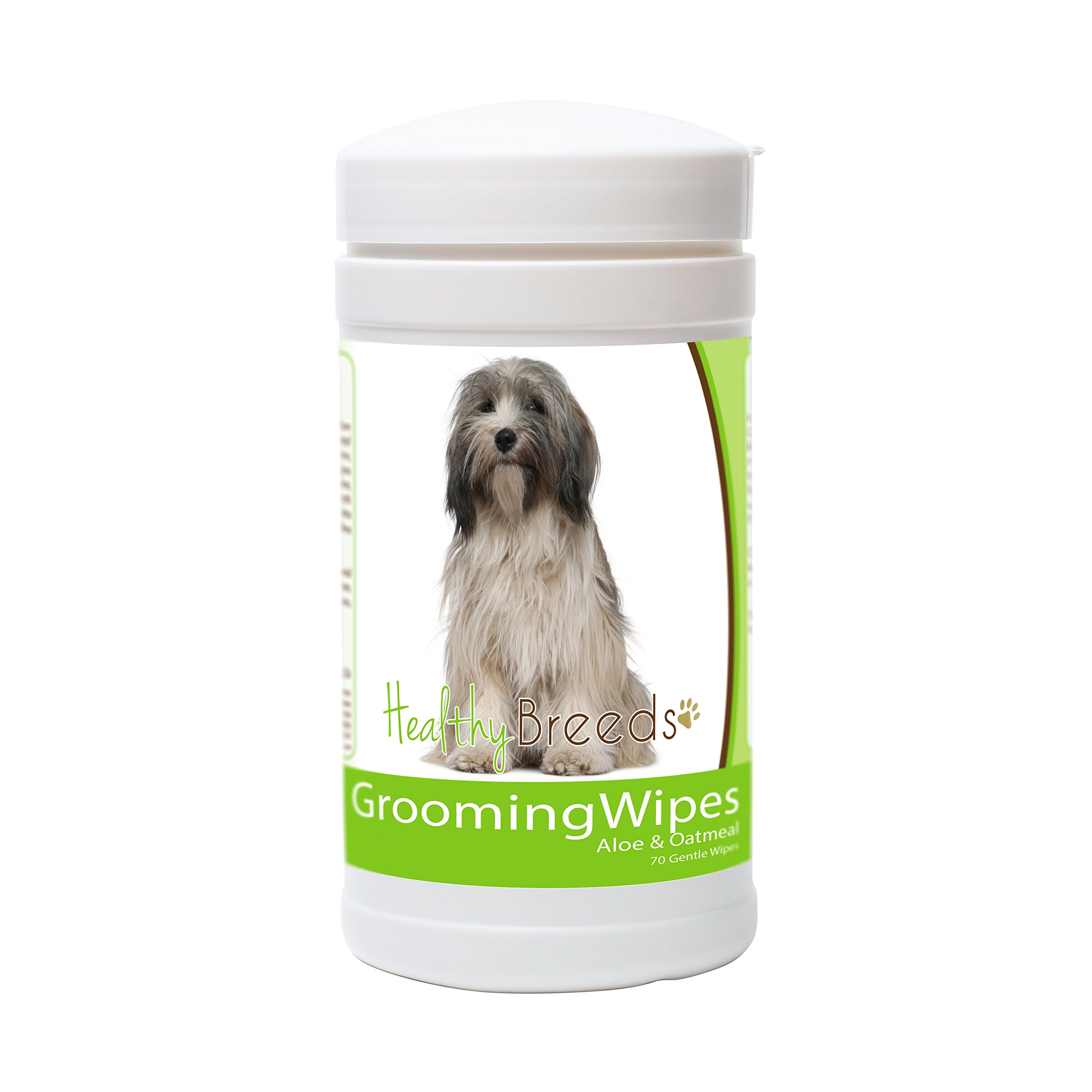 Healthy Breeds Tibetan Terrier Grooming Wipes 70 Count