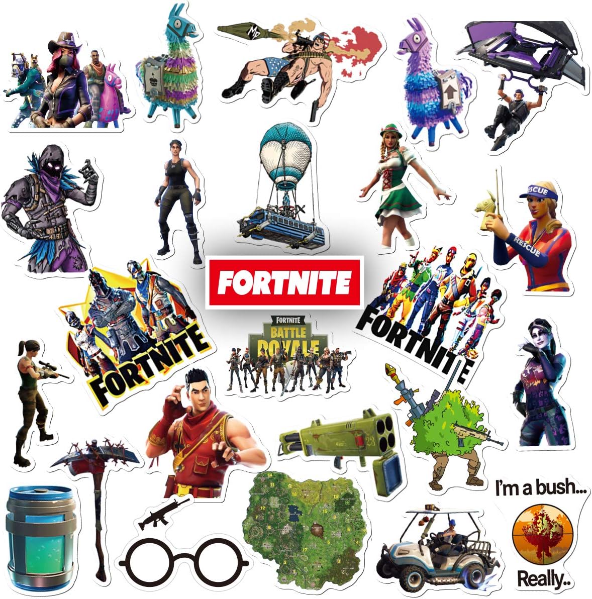 Sticker Pack (150-pcs) Vinyl Pop Game Stickers for Skateboard,Bike,Luggage,PS4,Xbos one,iPhone,Laptop-Party Favors for Gamer,Adults,Teens,Boys and Girls-Graffiti Decal-Waterproof