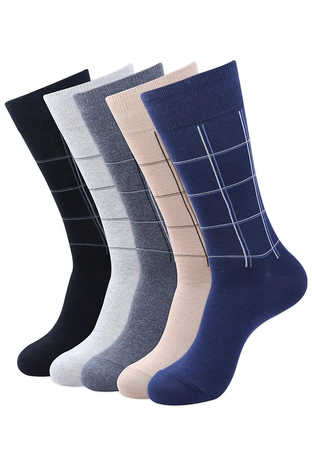 BALENZIA SocksXpress Men’s Checks Cotton Crew – Black, White, D.Grey... BALENZIA SocksXpress Men’s Checks Cotton Crew – Black, White, D.Grey...