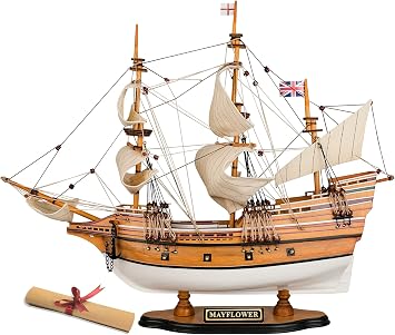 SAILINGSTORY Wooden Model Ship Mayflower 1/60 Scale Replica