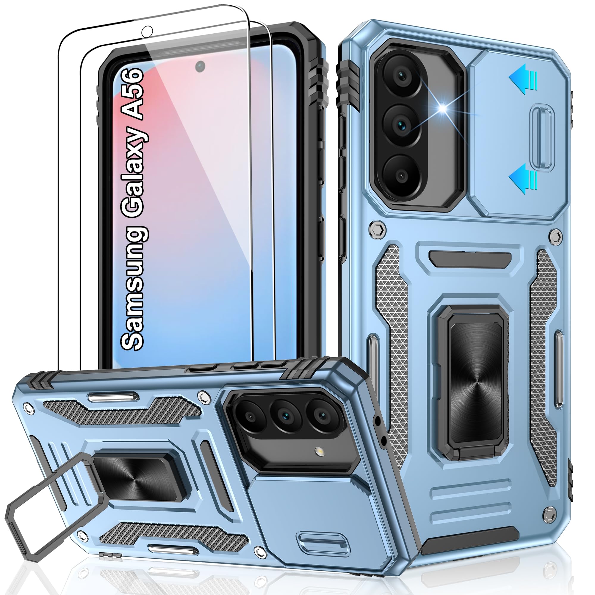 Jshru Handyhülle für Samsung Galaxy A56/A36/A16/A17 5G/A06/A26/A05S/S20/S21/S22/S23/S24/S25/S26 Hülle