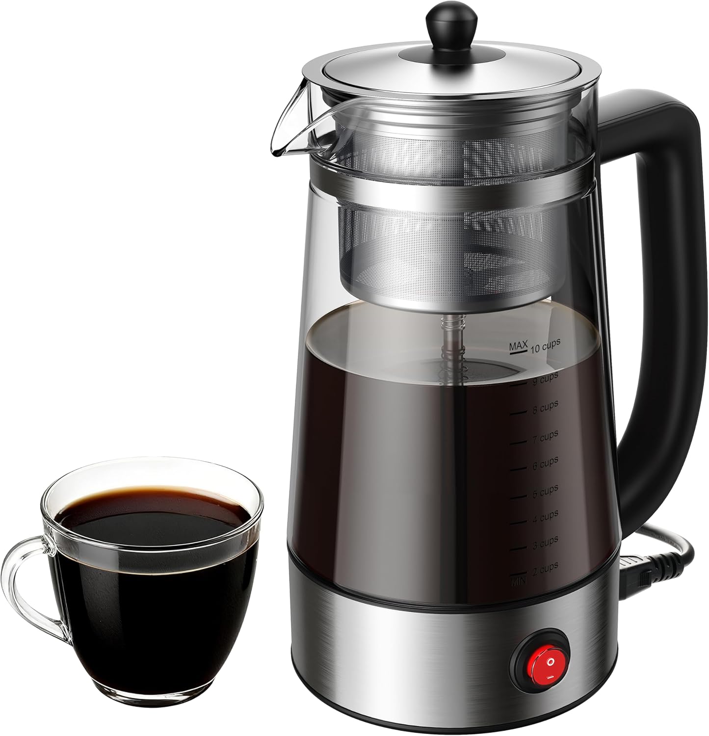 Percolator Coffee Pot Electric 10 Cup