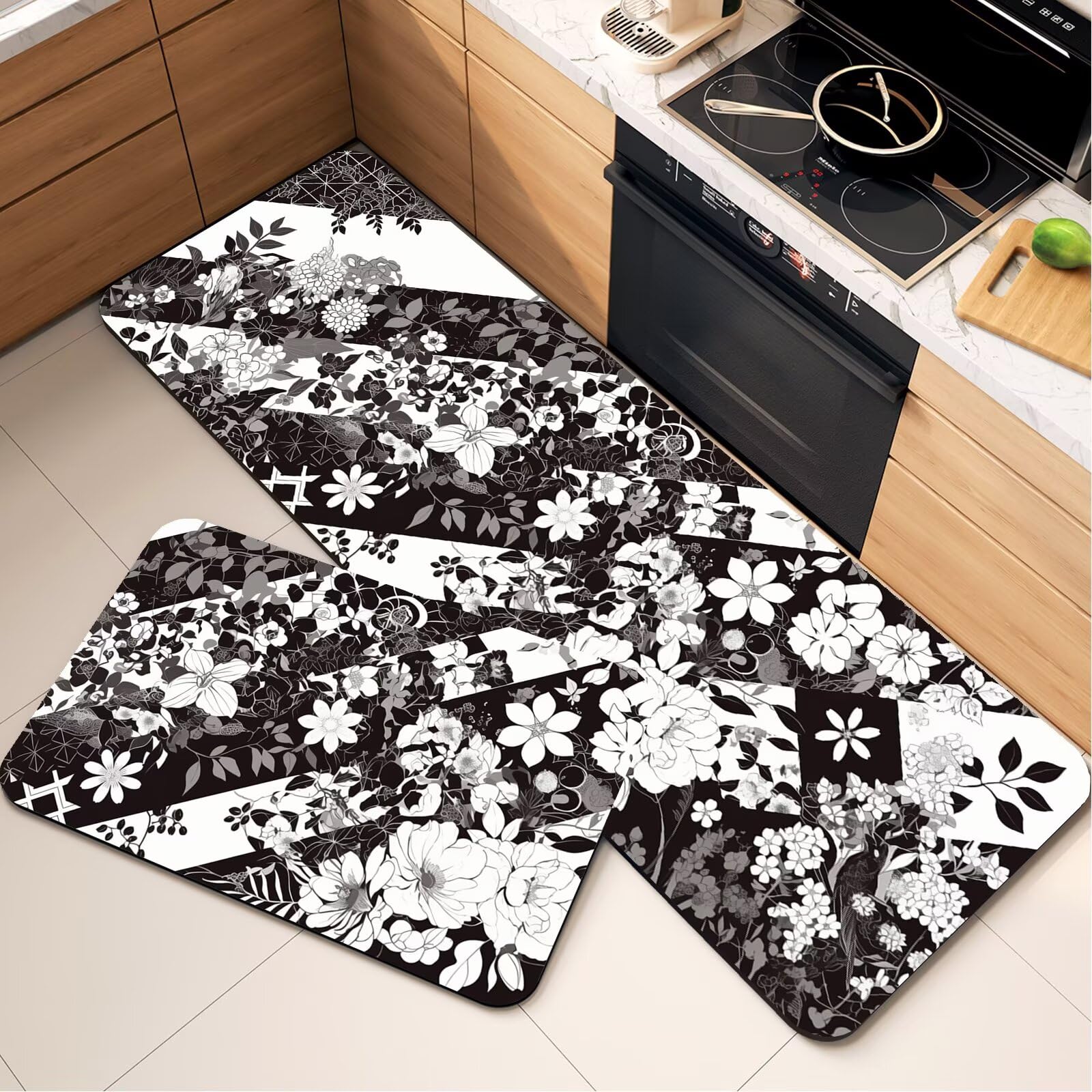 Alfombrilla de cocina absorbente para proteger el suelo del lavadero y comedor en el día a día
