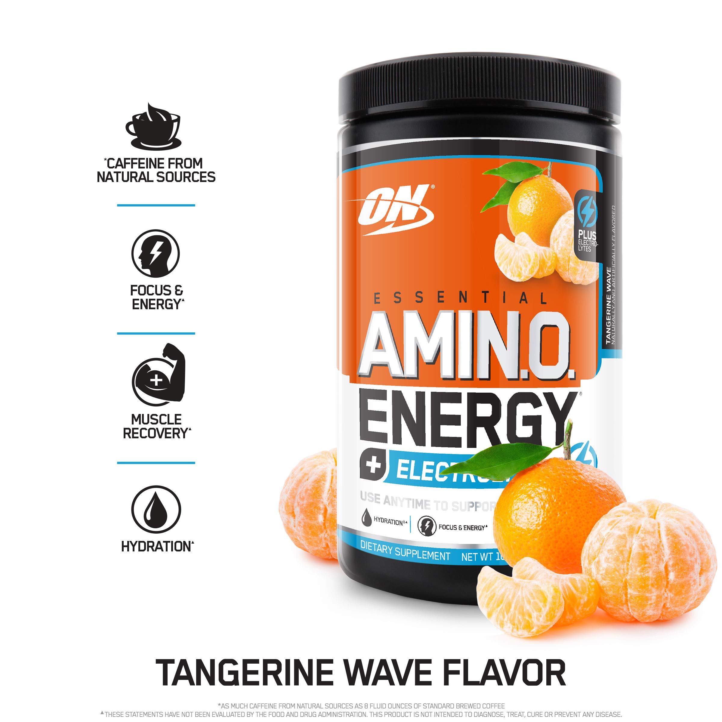 Optimum Nutrition Amino Energy + Electrolytes Pre Workout, BCAAs