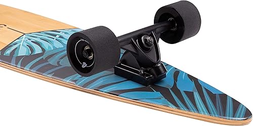 Miniatura 10 de Retrospec Zed Cruiser & Pintail Longboard Skateboard Complete  Bamboo & Canadian Maple Wood Cruiser con camiones Kingpin reversa para