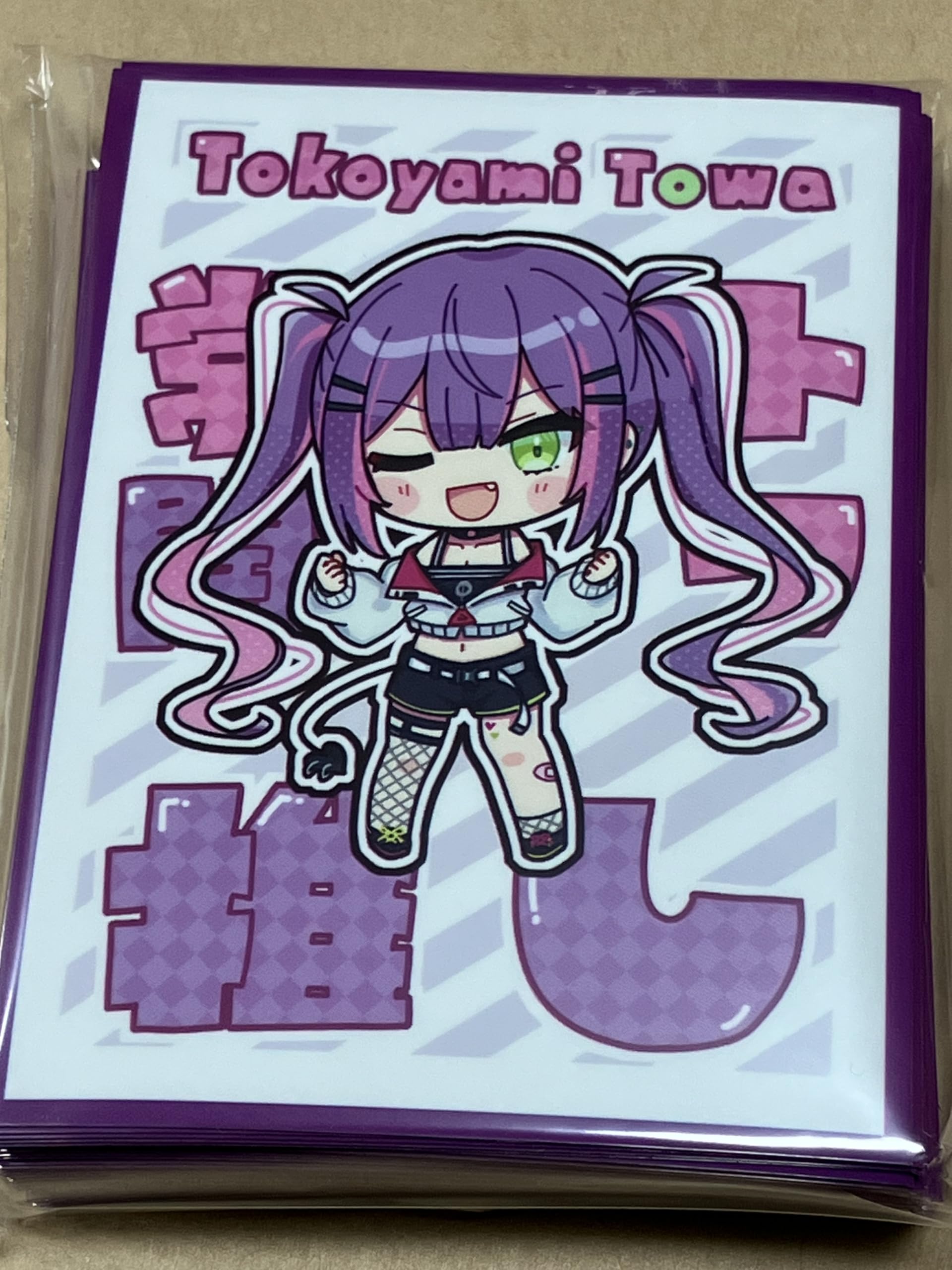 Amazon.co.jp: サンパンカードスリーブホロライブSDキャラ常闇トワ