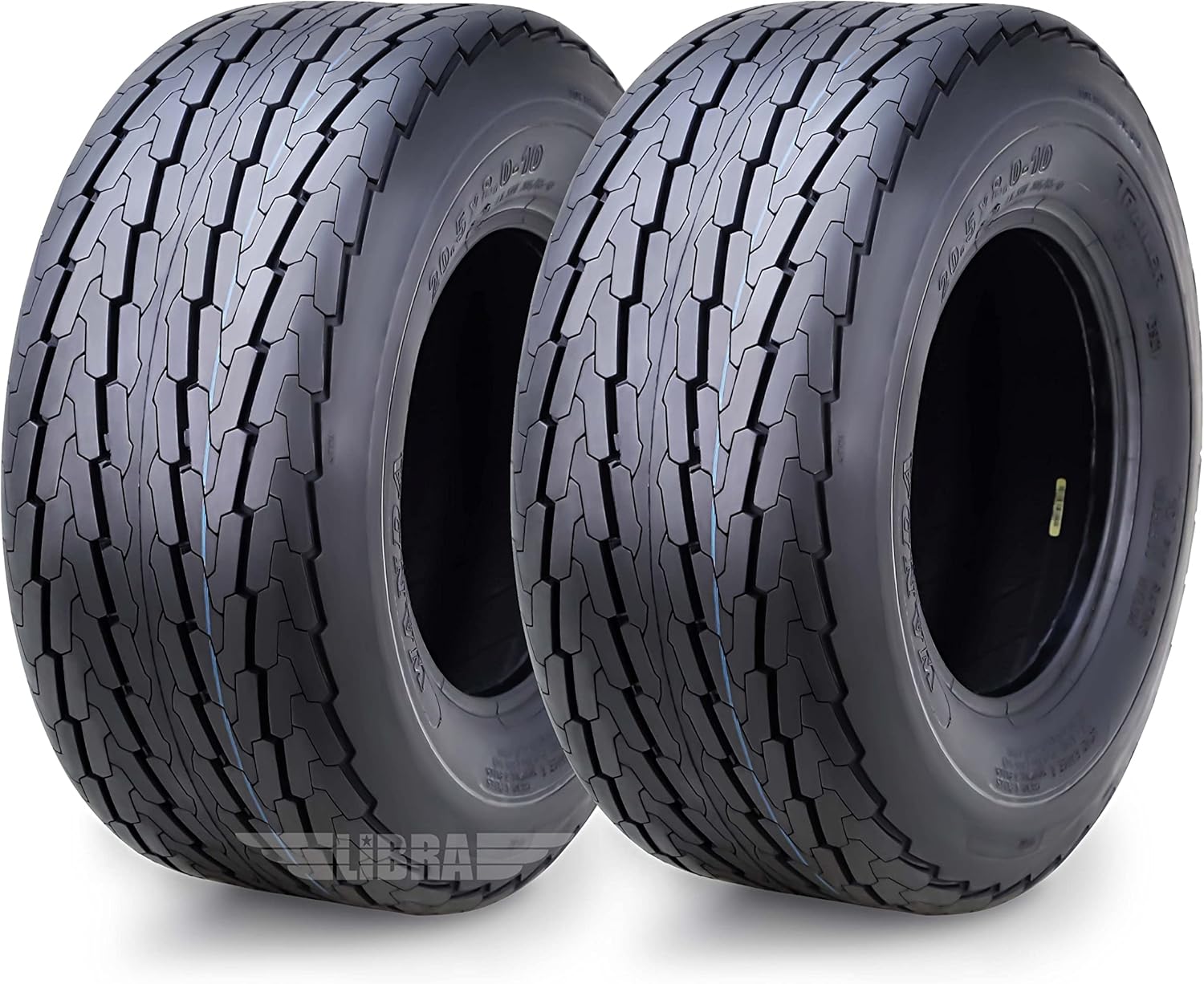 WANDA Set of 2 4.8-12 4.8x12 4.80-12 4.80x12 480-12 Highway Boat Motorcycle Trailer Tires 6PR Load Range C 11031