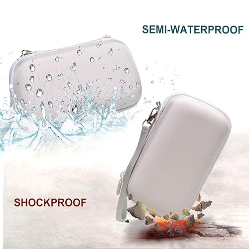 Miniatura 8 de LTGEM EVA Hard Case for Razer Kishi V2 Mobile Gaming Controller - Travel Protective Carrying Storage Bag (White)