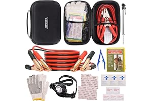 Premium Roadside Assistance Emergency Kit for Men Gift Set | Multipurpose Bag...