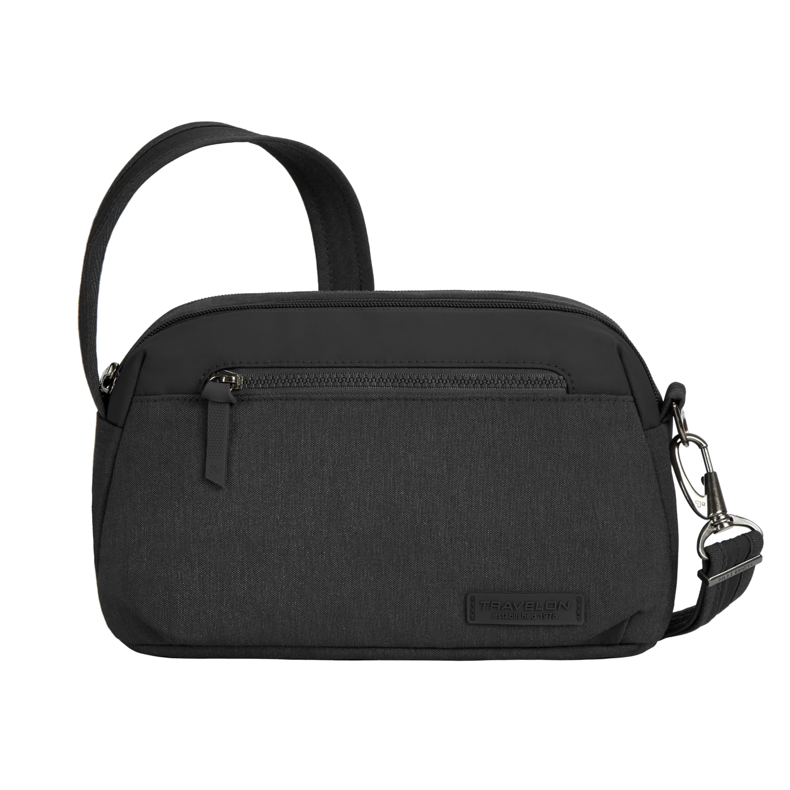 Travelon Anti-Theft Metro Dome Crossbody, Borsa a Tracolla Unisex-Adulto