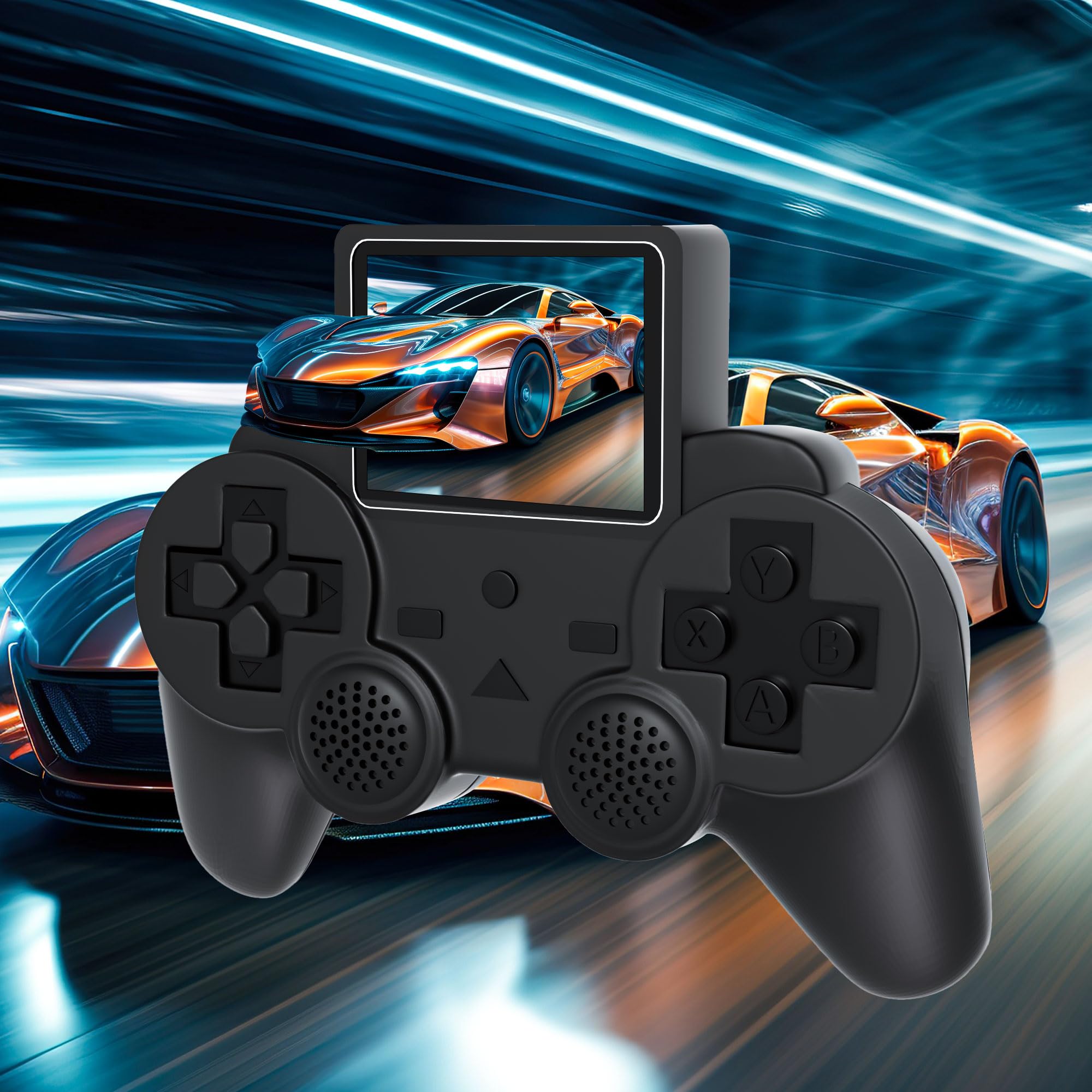 S10 Handheld Game Console, 2.4-inch HD Color Screen Retro Gaming Console,Built-in 3000+ Classic Games Portable Video Gaming.