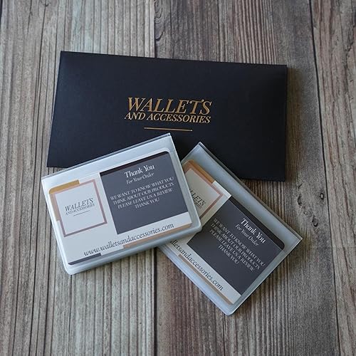 Miniatura 6 de Paquete de 2 carteras insertos de vinilo de plástico transparente para fotos y tarjetero triple 6 páginas, Trifold 6 Página, Trifold 6 Página