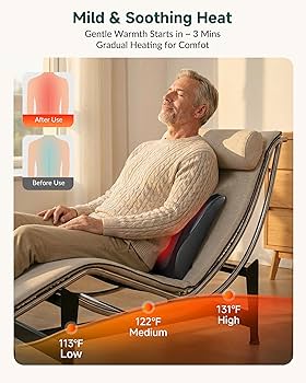 Snailax Back Massager for Back Pain Deep Tissue, Shiatsu Lower