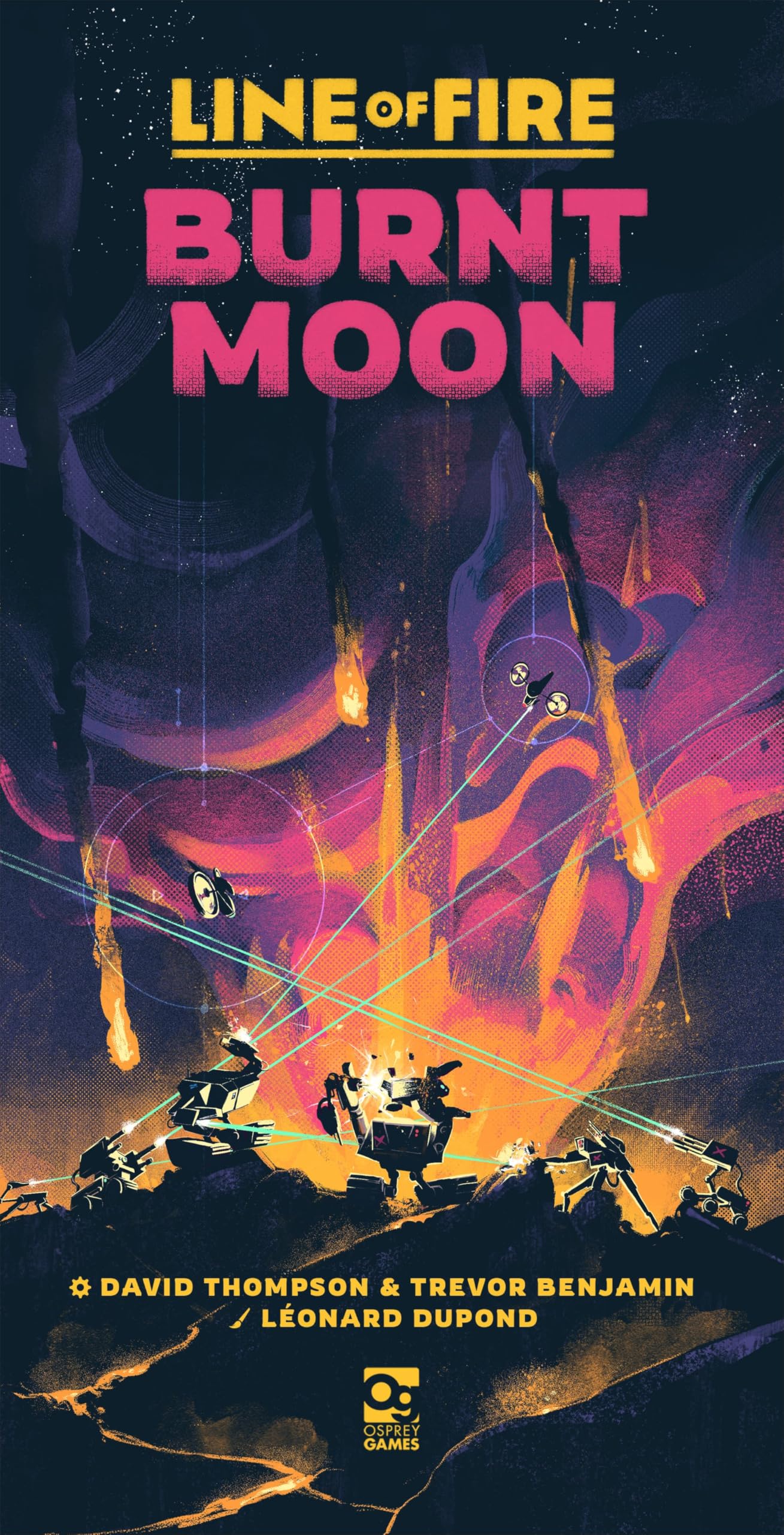 Osprey Games Line of Fire: Burnt Moon: an Undaunted 2200 Game