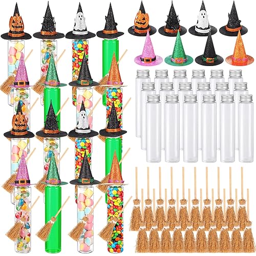 Honeydak 16 Set Halloween Candy Tubes Trick or Treat 4