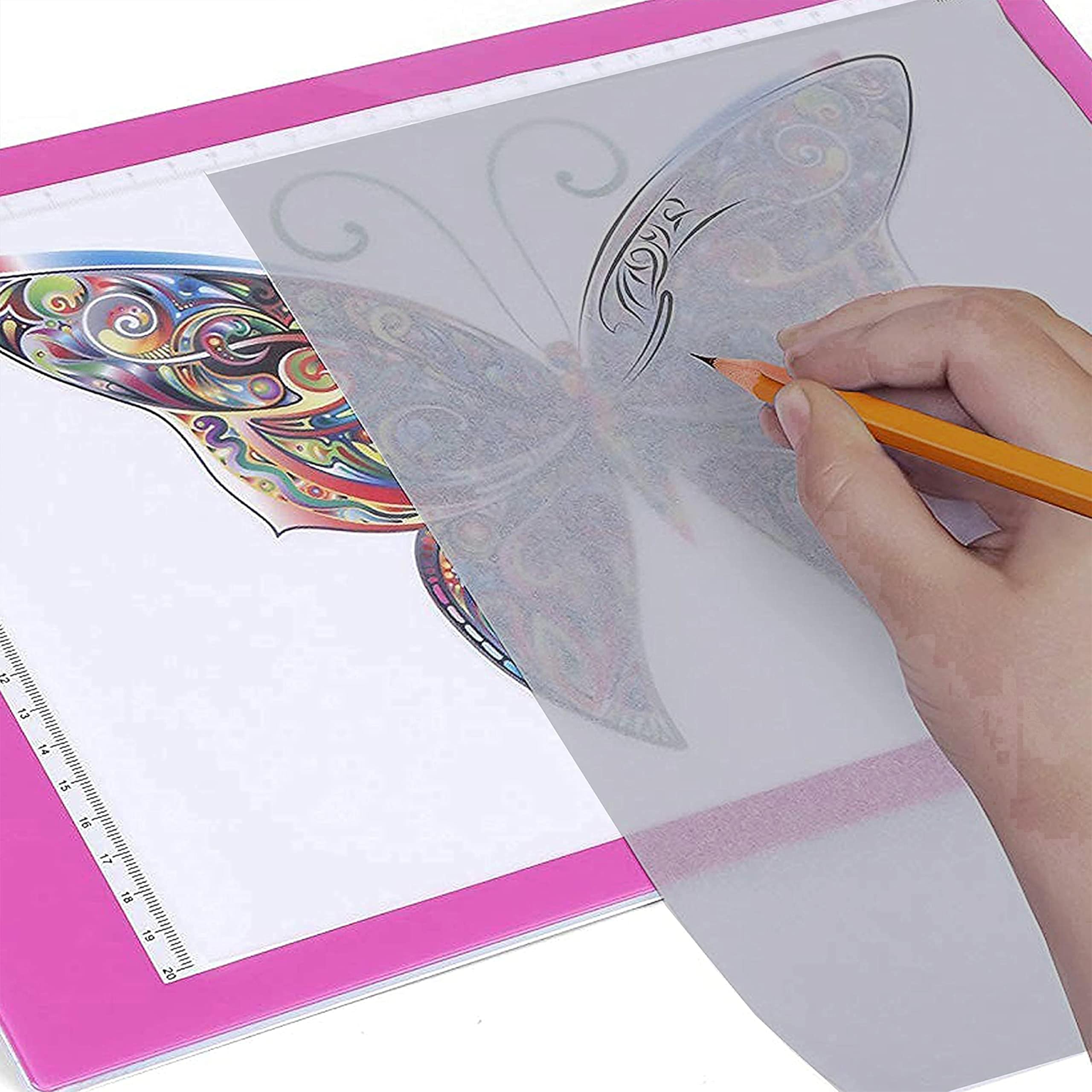 PG Creations A4 Size, 50 Sheets, Tracing Paper for Printer, 100 GSM Premium Translucent Paper for Architects, Engineering Drawings & Fashion Designing, 8.3x11.7 Inch, White 2