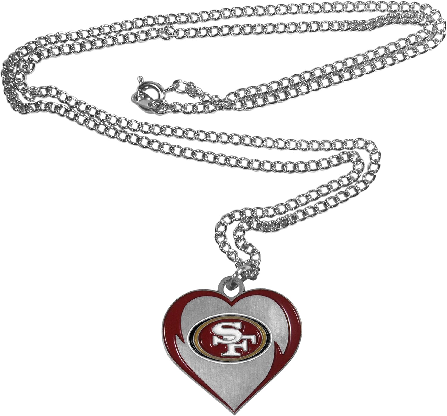 Siskiyou Sports NFL unisex-adult Heart Necklace - Image 2