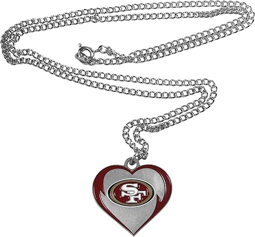 Miniatura 15 de Siskiyou Sports NFL unisex-adult Heart Necklace
