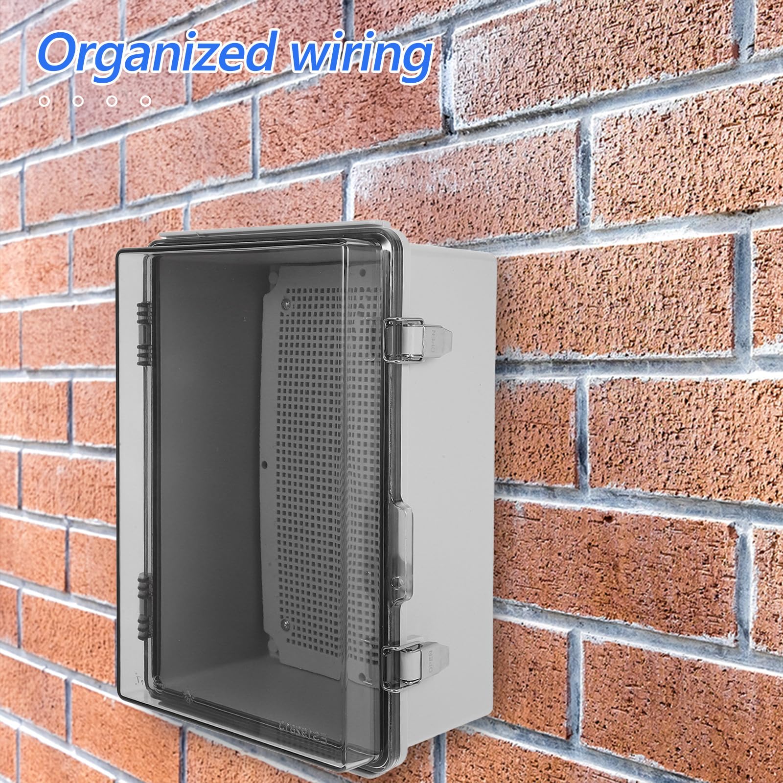 Ip67 Wetterfester Elektroinstallationskasten mit Montageplatte