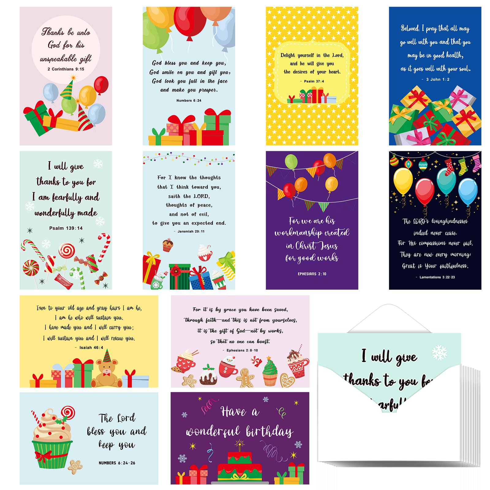 amazon-com-resholder-120-pcs-religious-christian-birthday-cards-bulk-dayspring-birthday-cards-inspirational-prayer-christian-birthday-cards-assorted-religious-bible-verse-cards-with-envelopes-4-x-6-inch-office-products for Printable Religious Birthday Cards Free Amazon.com : Resholder 120 Pcs Religious Christian Birthday Cards Bulk Dayspring Birthday Cards Inspirational Prayer Christian Birthday Cards Assorted Religious Bible Verse Cards with Envelopes, 4 x 6 Inch : Office Products for Printable Religious Birthday Cards Free