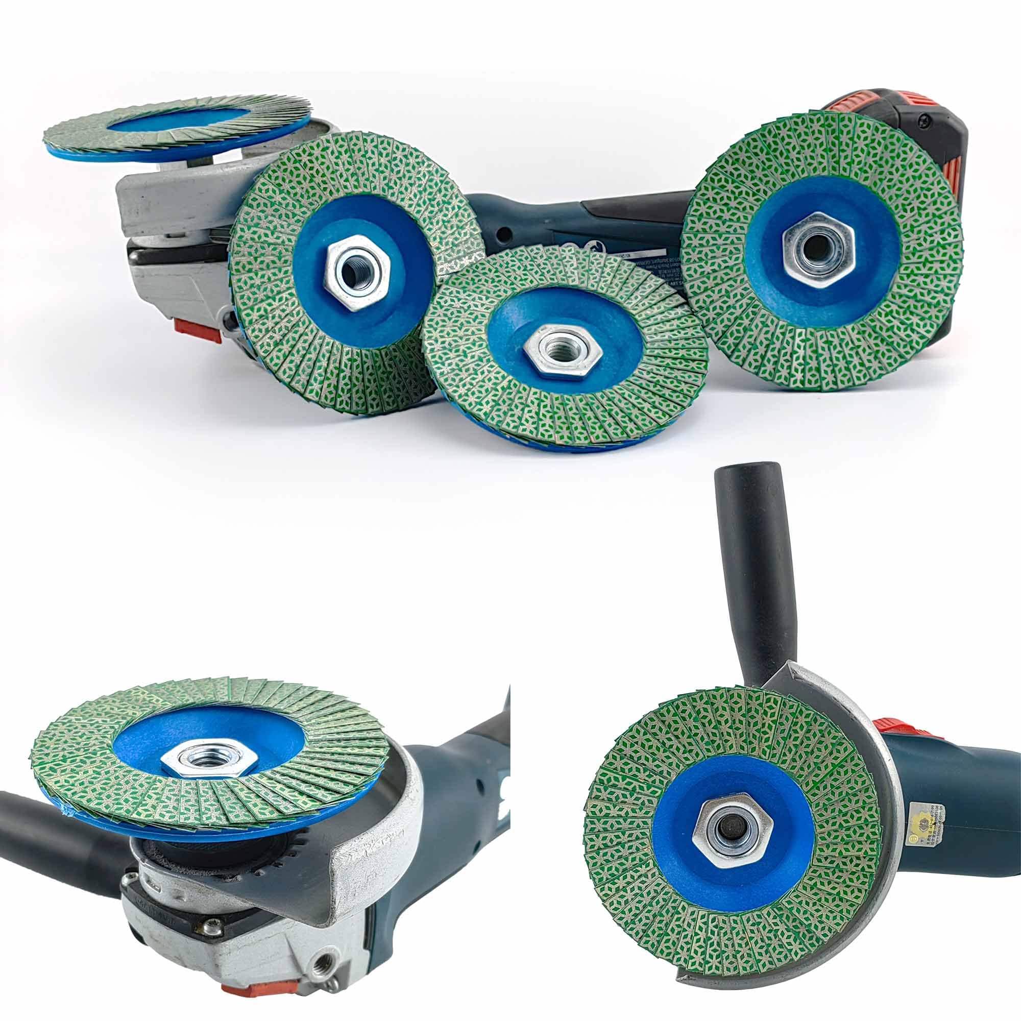 NBB Rotella a lamelle diamantate disco mola sgrossatura diamantata lama tazza smerigliatrice levigatura per ceramica gres porcellana pietra granito piastrelle M14 flangia per smerigliatrice angolare