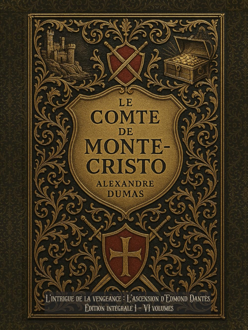 Le Comte de Monte-Cristo L'intrigue de la vengeance : L'ascension d'Edmond Dantès Édition intégrale I - VI volumes: Classic collector