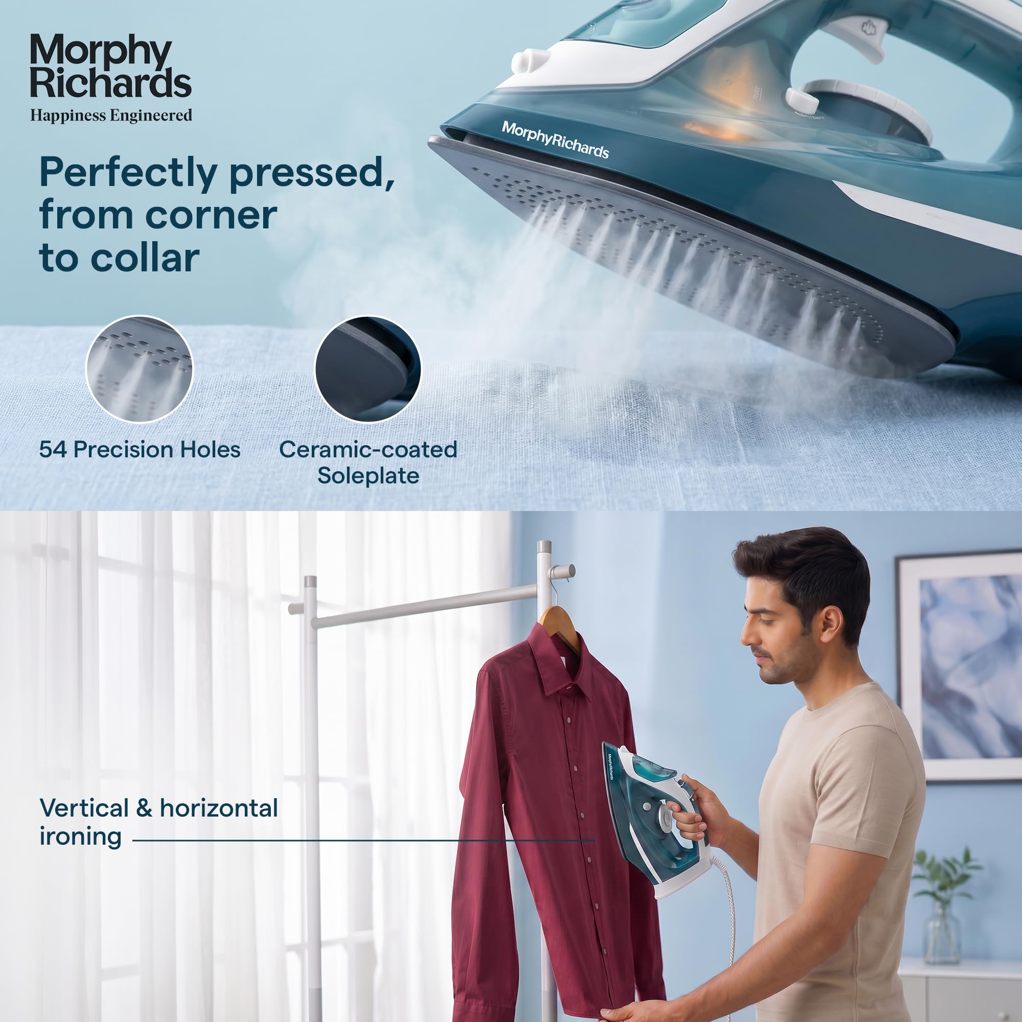 Bajaj Turbo Steam- 2200W MR Steam Iron