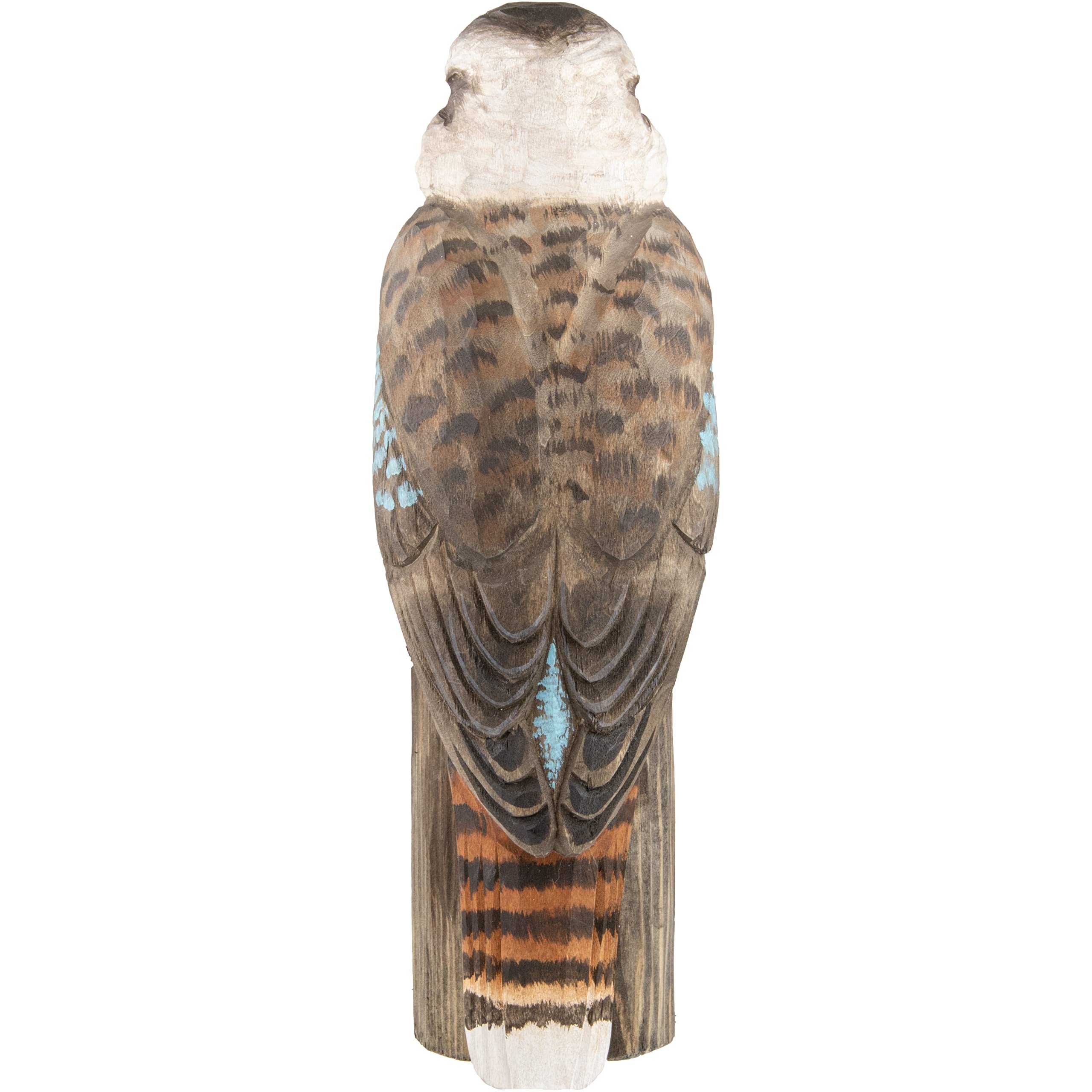 Wildlife Garden – Uccello decorativo in legno di tiglio, uccellino – legge 22 – 12 x 7 x 22,5 cm