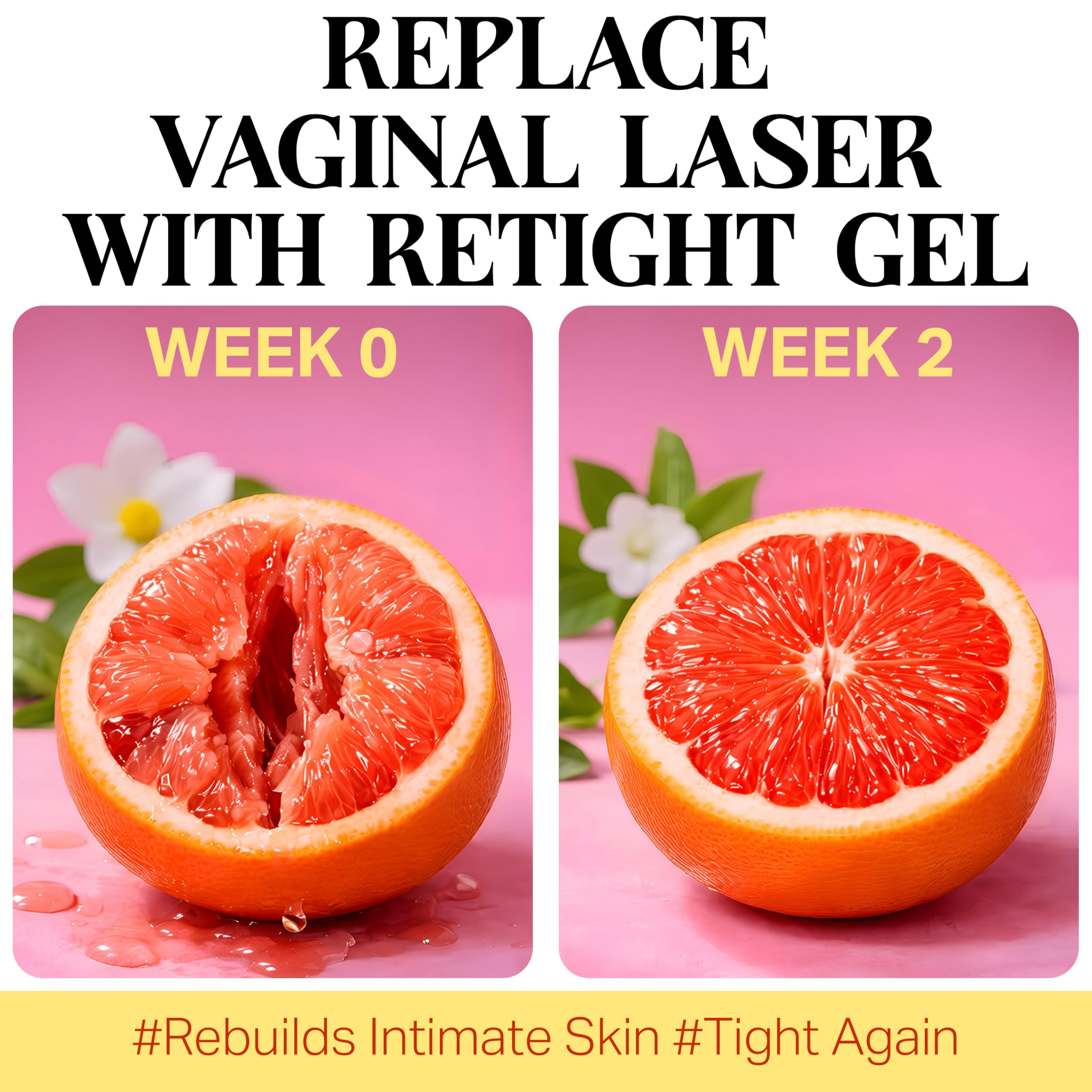 Vag Tightening Gel für Intime Hydratation & Verjüngung – Natürliche Straffungsunterstützung für Vag-Gesundheit – Feminines Pflegegel für Trockenheit, Festigkeit und Feuchtigkeitsausgleich, 15