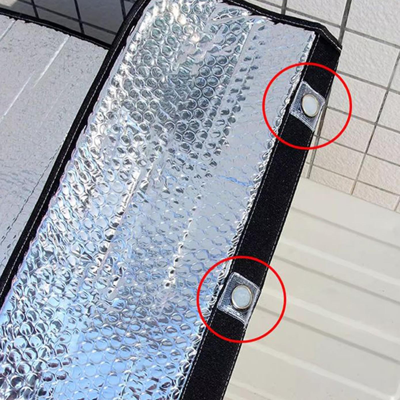 Coperture per Condizionatori Esterni, Copertura Impermeabile per Esterno Montaggio Semplice con Isolamento Termico, Protezione Impermeabile Pioggia Con Magnetica UV Ombreggiatura Per Inverno