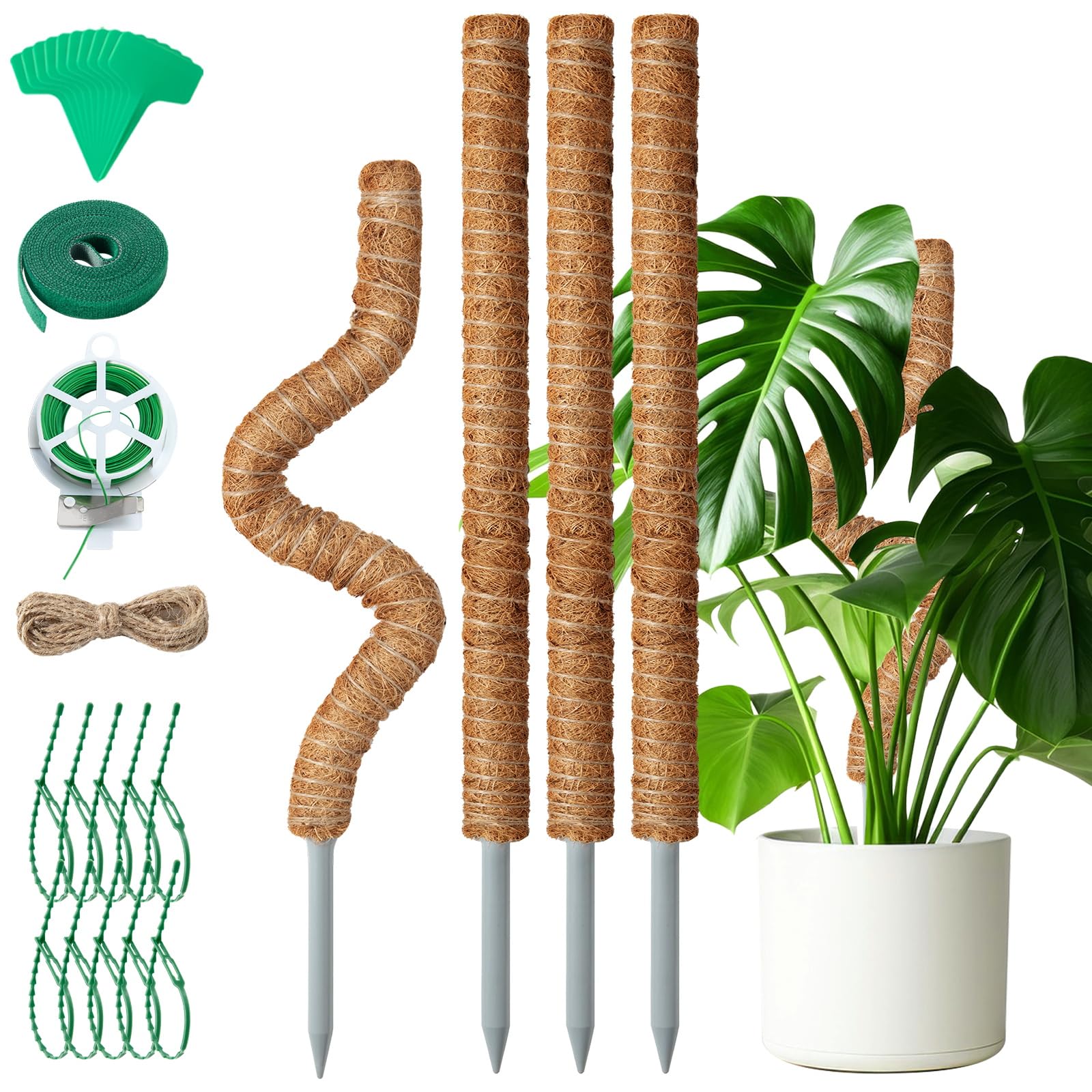 Nastro Per Piante Da Giardino 10 M X 1,2 Cm – Verde, Morbido E Riutilizzabile Per Legare Viti, Pomodori, Fiori E Cavi - 4