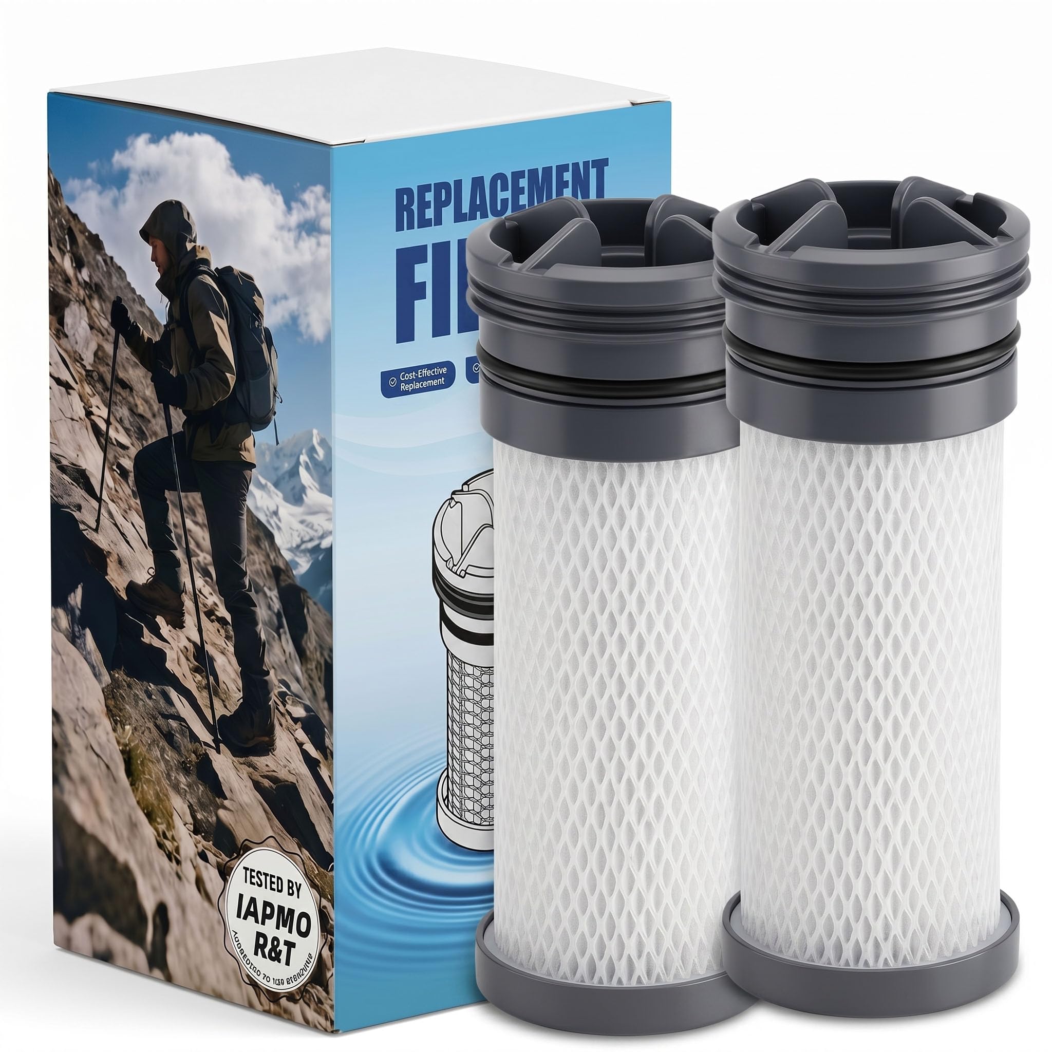 Photo 1 of Enruieer 2-Pack Replacement Water Filters