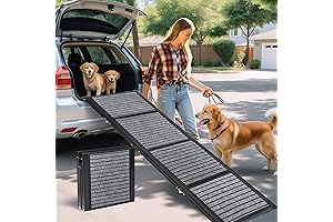 Longest & Widest Folding Dog Ramps for Pickup Trucks