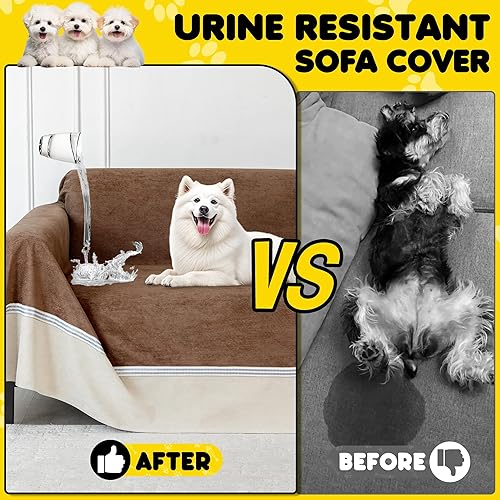 Miniatura 3 de Loiion Protector de muebles contra arañazos para gatos, antideslizante, impermeable, para mantener alejados a los gatos, protectores de sofá aptos