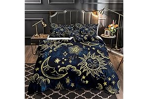 Merryword Sun and Stars Bedding: A Celestial Tapestry for Dreams