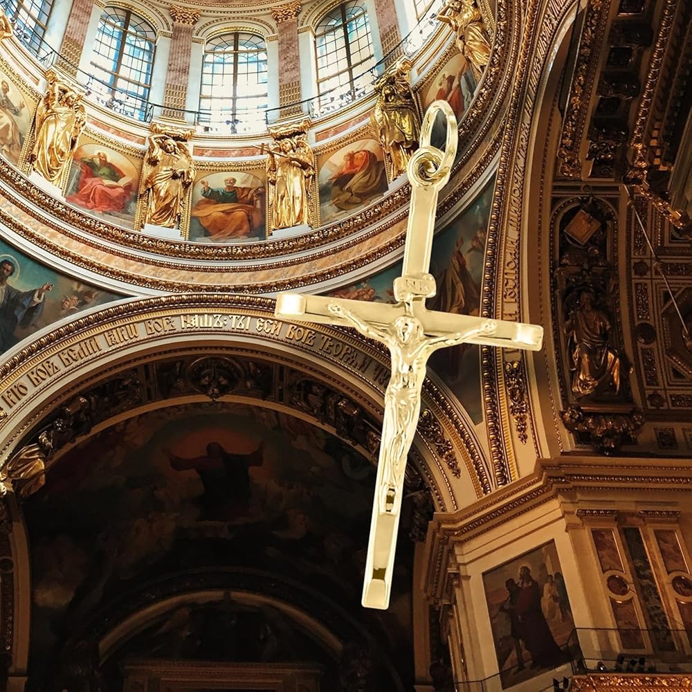 Amazon.co.jp: Lucchetta - 本物のイタリアの十字架 キリスト教