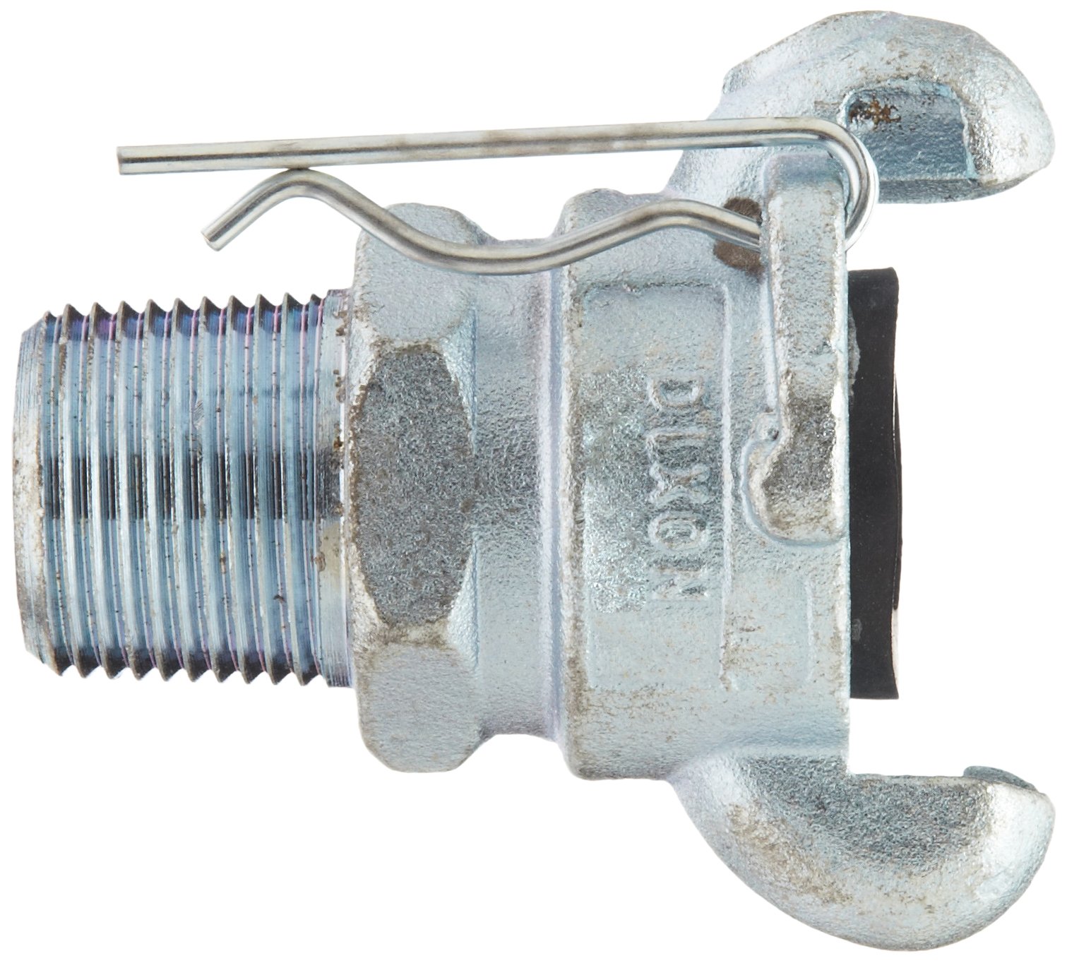 Dixon GAM7 Plated Steel Global Air Hose Fitting, King Universal