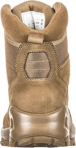 Miniatura 4 de 5.11 ATAC 2.0 - Botas militares tácticas para hombre, estilo 12402, color coyote oscuro